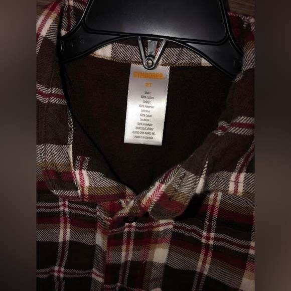 Gymboree 2T Flannel with soft fleece lining inside VGUC - Picture 2 of 4